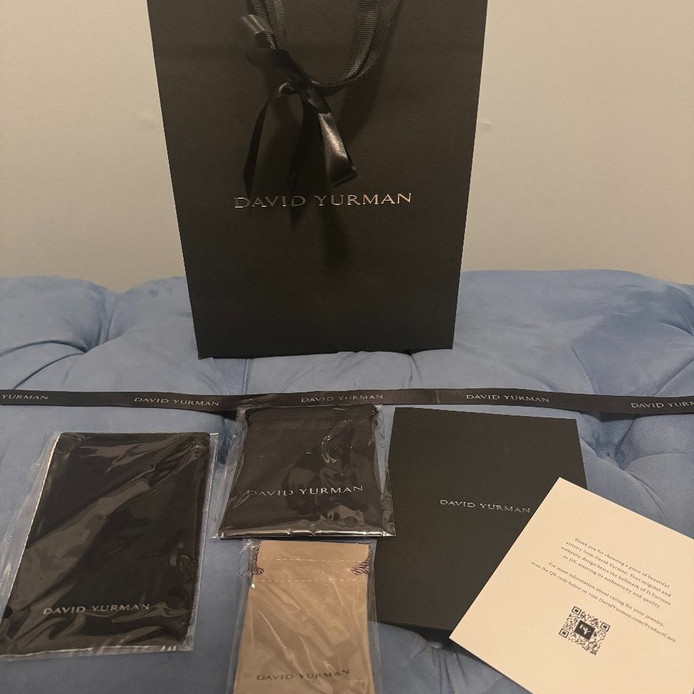 DAVID YURMAN Gift Pouch Bag 7pc Set